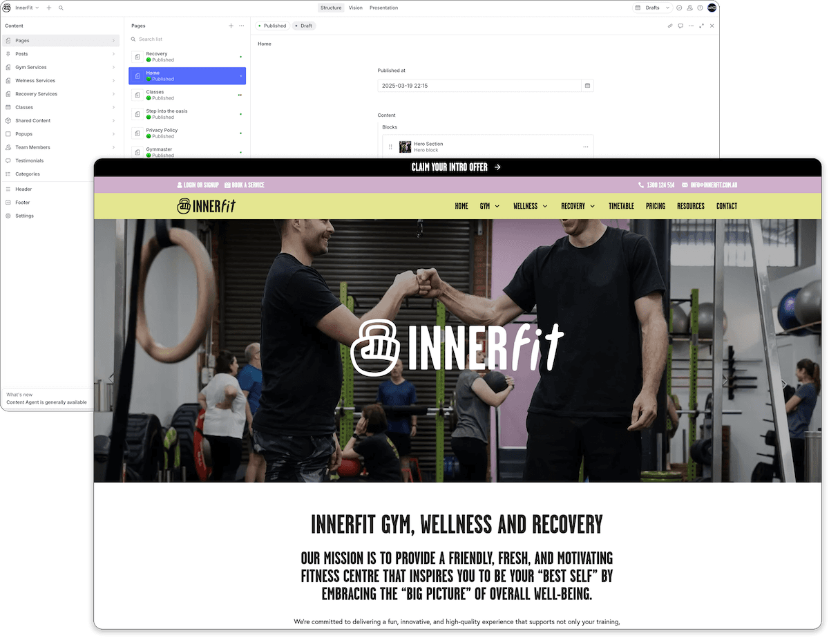 Sanity CMS + Next.js Great combinatio